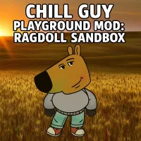 Chill Guy Playground Mod: Ragdoll Sandbox is an interesting sandbox game where you are provided with many tasks and weapons to perform the goal of causing the most damage to Chill Guy.