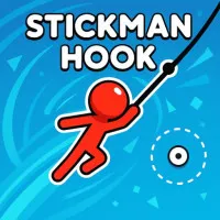 Stickman Hook is an exciting action game where you control a stickman who shows off his Spiderman-like swinging skills to reach the finish line safely in the levels.